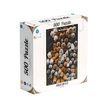 Sanat Temalı Puzzle, 500 Parça Standart