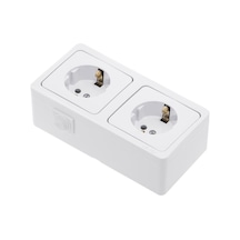 Ne-ad Murat Serisi Topraklı Priz + Topraklı Priz