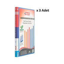 Bigpoint Sunum Dosyası Cepli 20'li Mavi X 3 Adet Diğer