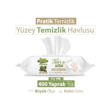 Baby Turco Doğadan Pratik Yüzey Temizlik Havlusu 4 x 100'lü