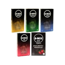 SB06 S-Box Kondom Prezervatif Seti 12 li 5 Paket (60 Adet)