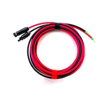 Mc4 Soketli- 3+3 Toplam 6 M 6 MM Solar Panel Kablosu