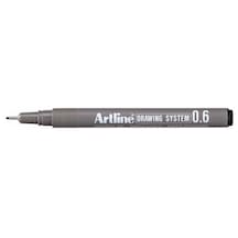 Artline Çizim Kalemi 0.6 MM Siyah Ek236