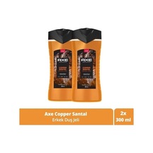 Axe Premium Collection Duş Jeli Copper Santal 300 Ml X 2 Adet PKT.AXE.016 Diğer