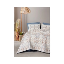 Cotton Box Zanora Indigo Çift Kişilik Kapitone 4 Mevsim Nevresim Takımı Çok renkli
