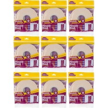 Greenleaves Süngerli Pencere Bandı 5 Metre 9 Lu Set 5 Metre