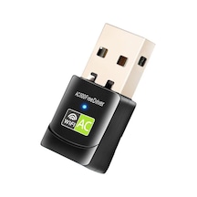 Schulzz 600 Mbps USB Mini Wi-Fi Adaptörü Rtl811 5Ghz Kablosuz Alıc
