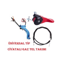 Dalaz, Fırtna Ftn310 Çapa Makinası Uyumlu Gaz Kolu,gaz Teli Takım,sıktırmalı