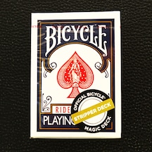 Bicycle Rider Back Stripper Deck Blue Mavi Hileli Kesik Uçlu Oyun Kağıdı İskambil Kartları Destesi
