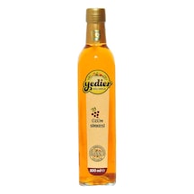 Doğal Fermantasyon Katkısız İçilebilir Üzüm Sirkesi Cam Şişe 500 Ml