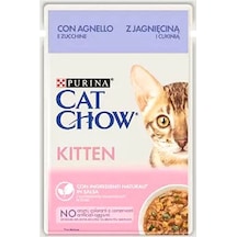 Purina Cat Chow Kuzu Etli Yavru Kedi Maması 26 x 85 G