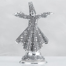 Semazen Gümüş Renk Ebat : 18 X 26 Cm. Semazen Gümüş Renk Ebat : 18 X 26 Cm.