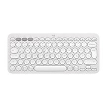 Logitech 920-011860 K380s Pebble Keys 2 Q Tr Bluetooth Çoklu Cihaz Kablosuz Beyaz Klavye