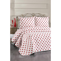 Ultrasonik Kapitoneli Kalben Çift Kişilik Yatak Örtüsü Çok Renkli