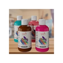 4'lü Tamamlayıcı Renkler Akrilik Boya Seti 250gr X 4 0,15 L