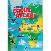 Eğlenceli Çocuk Atlası (dev Boy, Karton Kapak, Renkli, Eğlenceli, Eğitici)