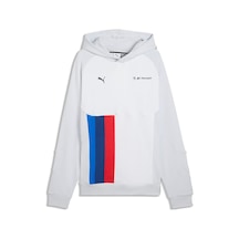 Puma Bmw M Motorsport Pumatech-x Erkek Kapüşonlu Sweatshırt 634807 07 Gri