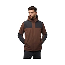 Jack Wolfskin Jasper Ins Erkek Kahverengi Outdoor Ceketi Erkek Outdoor Ceketi A61872 Hot Choc Hot Choc
