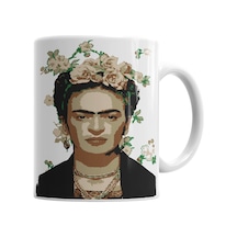 Frida Kahlo Kupa Bardak Porselen No28642 Karışık