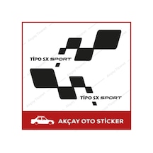 Fiat Tipo Sx Sticker Takım Set Fiat Tipo Sticker Tipo Oto Sticker