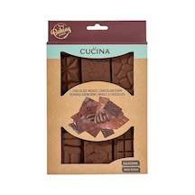Cucina Silikon Çikolata Kalıbı 20 X 15 X 1 Cm - 7 Adet Tarı