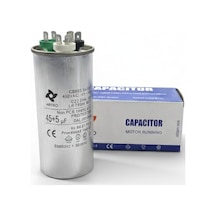 Kondansatör Klima 370v 45+5 Uf