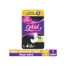 Orkid Platinum Gece Ekstra Süper Ekonomik Paket 16x2 32 Adet