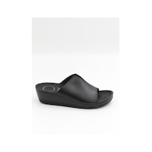 Bento 15069 Siyah 36-41 Anatomik Dolgu Kadın Terlik