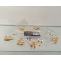 For-x Metal Y Fiş Xy-54t Kablo - Gold Jak1 Dişi 2 Erkek Çıkışlı