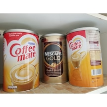 Nescafe Gold Ve Coffeemate Boş Teneke Kutuları