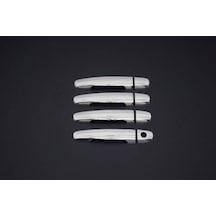 Toyota Corolla Uyumlu Krom Kapı Kolu 4 Kapı 2007-2013 P. Çelik