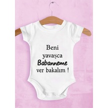 Tuğbababy Baby Babanneye Özel Zıbın Kız Erkek Beyaz