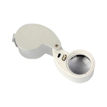 Mini 40x25mm Takı Büyüteç, Cep Büyüteç, Teftiş, Elmas Pullar, Madeni Kontrol Lup Mg21011