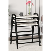 Siyah - Beyaz Mermer