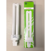 10 Adet G/e Plc Lamba 26w/830 2p 3000 Kelvin 1800 Lümen Sarı