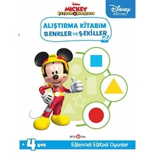 Disney Eğitsel Mickey Ve Çılgın Yarışçılar Alıştırma Kitabım R