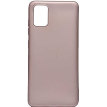 Samsung Galaxy Uyumlu A51 Kılıf Yumuşak Dokulu Soft İnce Mat Silikon Kapak Premier