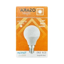 3 Adet 7w E14 Led Mini Ampul, Beyaz Işık Seçeneği