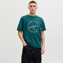 Jack & Jones Jack&jones Grayson Erkek Yeşil Tişört Yeşil