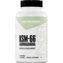 Nutrabio Ksm66 Herbal For Mood & Performance 600 Mg 90 Caps Aromasız