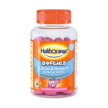 Haliborange Softies Kalsiyum D Vitamini Çilek Aromalı 60 Softies