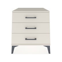 Kronos Komodin 3 Çekmeceli 60x59x64 Aytaşı-aytaşı Aytaşı