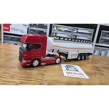 1/32 - Scania V8 R730 Topline Ve Tanker Dorse Özel İmalat
