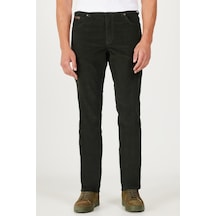 Wrangler Texas Slim Fit Dar Kesim Normal Bel Dar Paça Esnek Kahverengi Erkek Pantolon W12SEC221