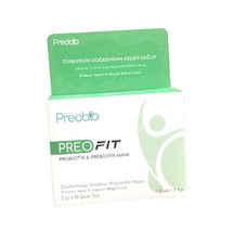 Preobio Fit- Probiyotik & Prebiyotik İnulin & İçeren Takviye Ed