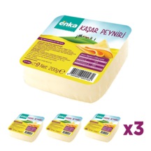 Enka Süt Kaşar Peyniri Tam Yağlı 3'lü - 200 Gr