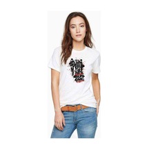 Run Dmc Baskılı Beyaz Kadın Tshirt