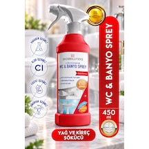 Ultra Konsantre Wc Ve Banyo Temizleme Spreyi Güçlü Formül Kireç Sabun Artığı Ve Kir Temizleyici 450 Ml Diğer