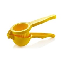 Pratik Mutfak El Tipi Limon Ve Narenciye Sıkacağı Ergonomik Tasarım, Dayanıklı Gövde, Sarı