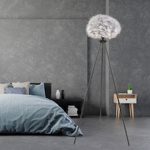 Belinay Siyah Lambader Modern Oturma Odası, Yatak Odası, Salon Lambader